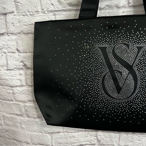 Victoria Secret Shine Black Tote Bag Black Friday 2024 NWT - Picture 3 of 6